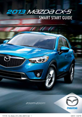 2013 Mazda CX5 Smart Start Guide